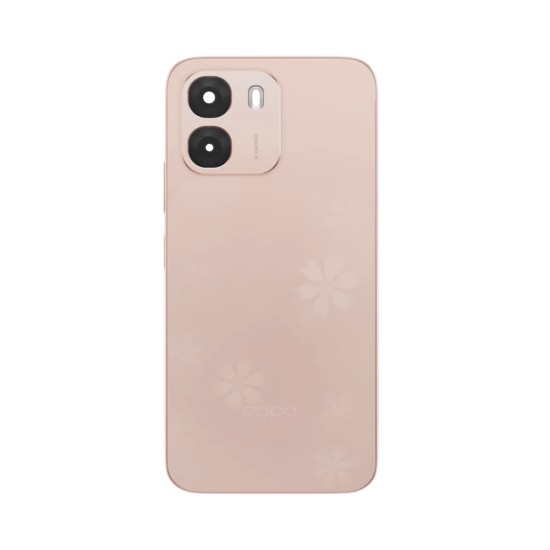 Tampa Traseira+Lente da Câmera Oppo A6 5G Rosa Sakura